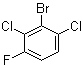 2-溴-1,3-二氯-4-氟苯分子结构 (CAS 1260882-75-4)