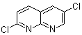 2,6-Dichloro-1,8-naphthyridine molecular structure (CAS 1260898-43-8)