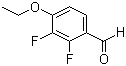 4-Ethoxy-2,3-difluorobenzaldehyde molecular structure (CAS 126162-95-6)