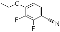 4-Ethoxy-2,3-difluorobenzonitrile molecular structure (CAS 126162-96-7)
