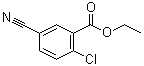 结构式 CAS# 1261779-36-5, 2-氯-5-氰基苯甲酸乙酯