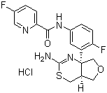 LY 2886721 hydrochloride salt molecular structure (CAS 1262036-49-6)