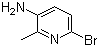 5-Amino-2-bromo-6-picoline molecular structure (CAS 126325-47-1)
