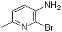 structure of CAS# 126325-53-9, 6-Bromo-5-amino-2-picoline;3-Amino-2-bromo-6-picoline; 3-Amino-2-bromo-6-methylpyridine