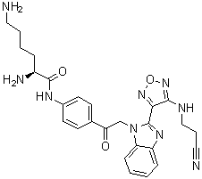 Lisavanbulin molecular structure (CAS 1263384-43-5)