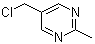 5-Chloromethyl-2-methylpyrimidine molecular structure (CAS 126504-86-7)