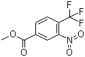 结构式 CAS# 126541-81-9, 3-硝基-4-三氟甲基苯甲酸甲酯