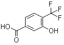 结构式 CAS# 126541-87-5, 3-羟基-4-三氟甲基苯甲酸