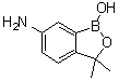 1,3-Dihydro-1-hydroxy-3,3-dimethyl-2,1-benzoxaborol-6-amine molecular structure (CAS 1266320-01-7)