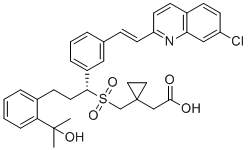 Montelukast Sulfone molecular structure (CAS 1266620-74-9)