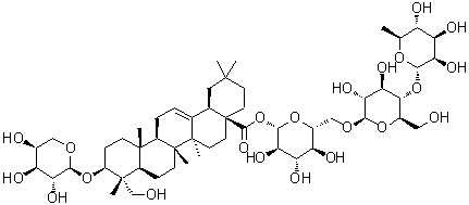 Cauloside D molecular structure (CAS 12672-45-6)