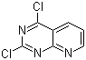 structure of CAS# 126728-20-9, 2,4-Dichloropyrido[2,3-d]pyrimidine