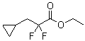 Ethyl 3-cyclopropyl-2,2-difluoropropanoate molecular structure (CAS 1267593-90-7)