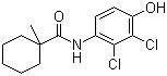 环酰菌胺分子结构 (CAS 126833-17-8)