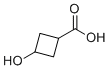 3-Hydroxycyclobutanecarboxylic acid molecular structure (CAS 1268521-85-2)