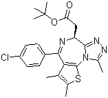 (+)-JQ-1 molecular structure (CAS 1268524-70-4)