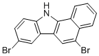 5,8-Dibromo-11H-benzo[a]carbazole molecular structure (CAS 1269266-69-4)
