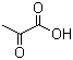 structure of CAS# 127-17-3, Pyruvic acid;Pyroracemic acid; alpha-Ketopropionic acid; 2-Oxopropanoic acid