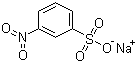 3-硝基苯磺酸钠分子结构 (CAS 127-68-4)