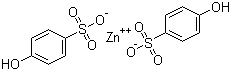 4-羟基苯磺酸锌盐分子结构 (CAS 127-82-2)