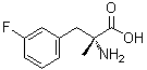3-Fluoro-alpha-methyl-D-phenylalanine molecular structure (CAS 1270184-80-9)