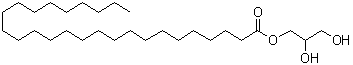 Glyceryl-1-hexacosanoate molecular structure (CAS 127098-14-0)