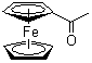 Acetylferrocene molecular structure (CAS 1271-55-2)