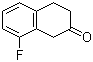 structure of CAS# 127169-82-8, 8-Fluoro-3,4-dihydro-2(1H)-naphthalenone