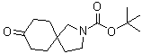 8-Oxo-2-azaspiro[4.5]decane-2-carboxylic acid 1,1-dimethylethyl ester molecular structure (CAS 1272758-17-4)