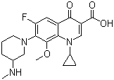 Balofloxacin molecular structure (CAS 127294-70-6)