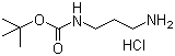 N-Boc-1,3-propanediamine hydrochloride molecular structure (CAS 127346-48-9)