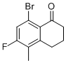 8-Bromo-6-fluoro-5-methyl-3,4-dihydro-1(2H)-naphthalenone molecular structure (CAS 1273649-47-0)