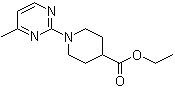 1-(4-Methyl-2-pyrimidinyl)-4-piperidinecarboxylic acid ethyl ester molecular structure (CAS 1273680-69-5)