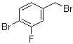 3-Fluoro-4-bromobenzyl bromide molecular structure (CAS 127425-73-4)