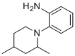 2-(2,4-Dimethylpiperidin-1-yl)benzenamine molecular structure (CAS 1275216-23-3)