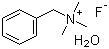 Benzyltrimethylammonium fluoride hydrate molecular structure (CAS 127582-36-9)