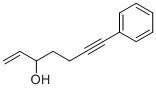 7-Phenylhept-1-en-6-yn-3-ol molecular structure (CAS 1276664-16-4)