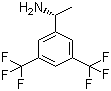 结构式 CAS# 127733-47-5, (R)-1-[3,5-二(三氟甲基)苯基)乙胺