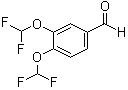 3,4-Bis(difluoromethoxy)benzaldehyde molecular structure (CAS 127842-54-0)