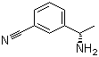 (S)-1-(3-Cyanophenyl)ethylamine molecular structure (CAS 127852-22-6)