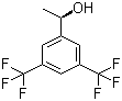 结构式 CAS# 127852-28-2, (R)-1-[3,5-二(三氟甲基)苯基]乙醇