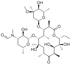 Erythromycin EP Impurity L molecular structure (CAS 127955-44-6)