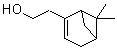 2-(6,6-二甲基双环[3.1.1]庚-2-烯-2-基)乙醇分子结构 (CAS 128-50-7)