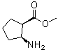 (cis)-2-Aminocyclopentanecarboxylic acid methyl ester molecular structure (CAS 128001-37-6)