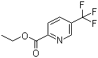 structure of CAS# 128072-94-6, 5-(Trifluoromethyl)-2-pyridinecarboxylic acid ethyl ester