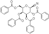 2,6-Anhydro-D-glycero-L-manno-heptononitrile 3,4,5,7-tetrabenzoate molecular structure (CAS 128095-47-6)