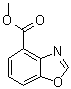 4-Benzoxazolecarboxylic acid methyl ester molecular structure (CAS 128156-54-7)