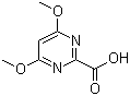 4,6-Dimethoxypyrimidine-2-carboxylic acid molecular structure (CAS 128276-50-6)