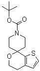 4',5'-Dihydro-spiro[piperidine-4,7'-[7H]thieno[2,3-c]pyran]-1-carboxylic acid 1,1-dimethylethyl ester molecular structure (CAS 1283095-48-6)