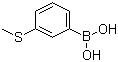 3-(Methylthio)phenylboronic acid molecular structure (CAS 128312-11-8)